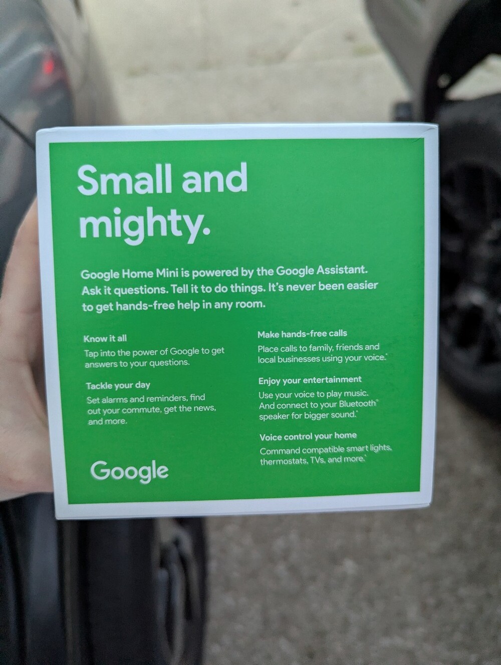 NIB - Google Home Mini - Picture 2 of 3